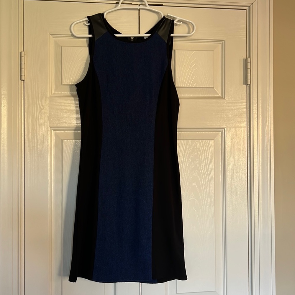Blue and Black Kenzie Dress Size Small